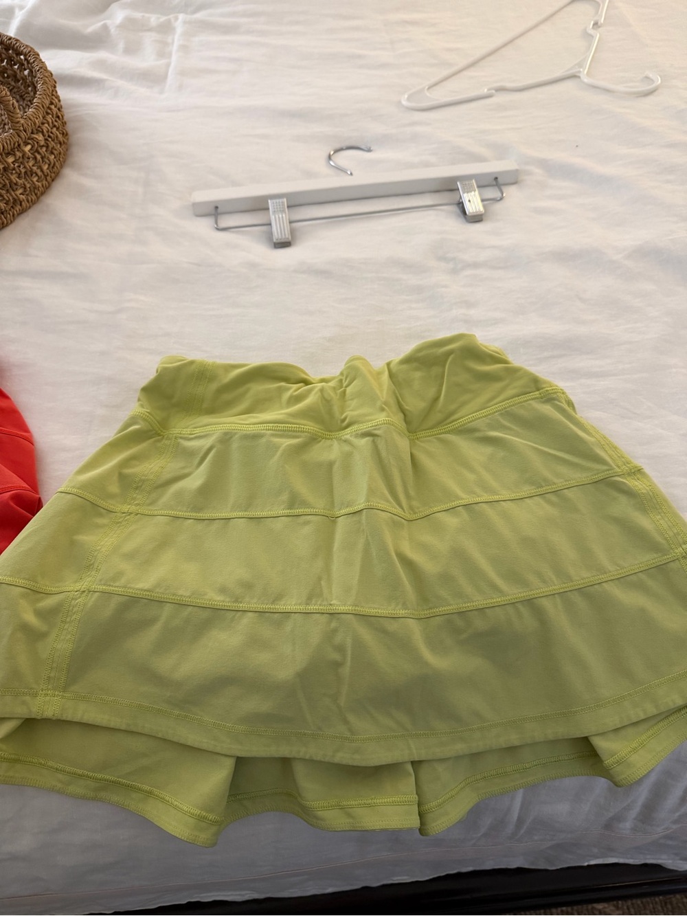 lululemon athletica yellow Athletic Skort